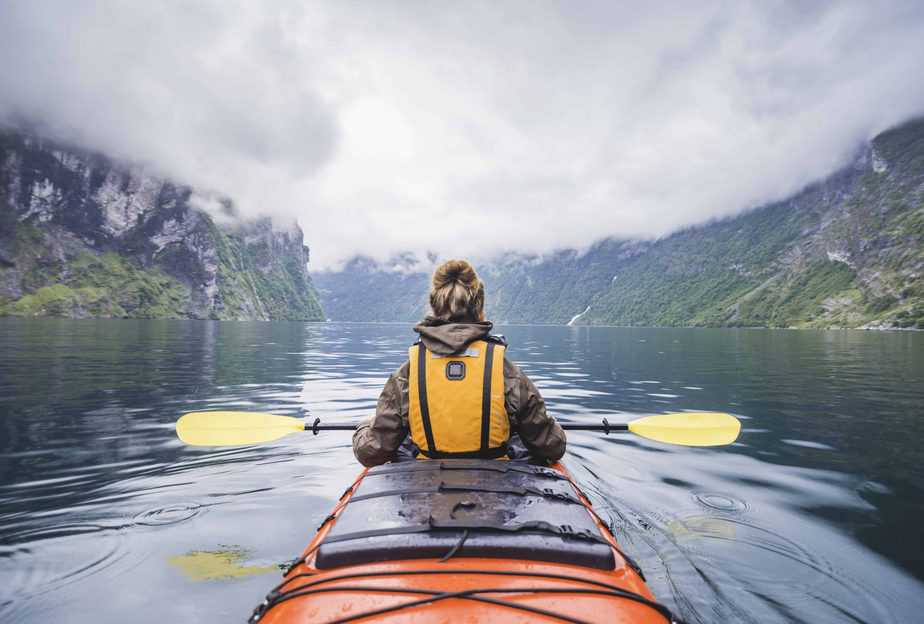 Woman-kayaking
