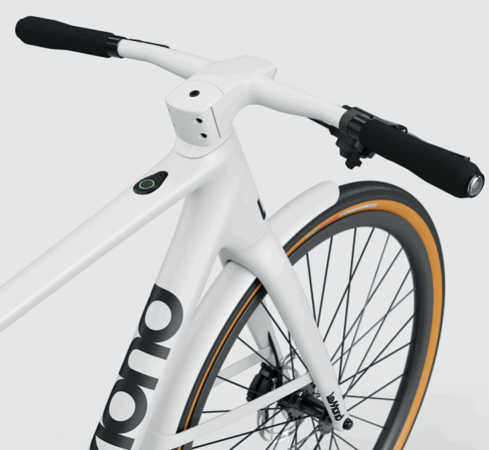 cockpit view of the LeMond e-bike