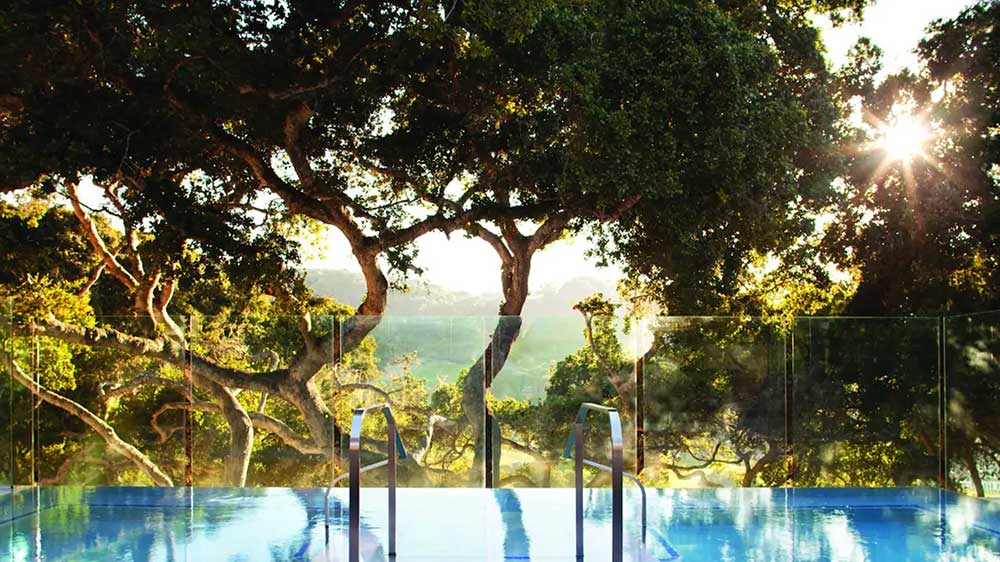 infinti-pool-at-Carmel-Valley-ranch-wellness-retreat