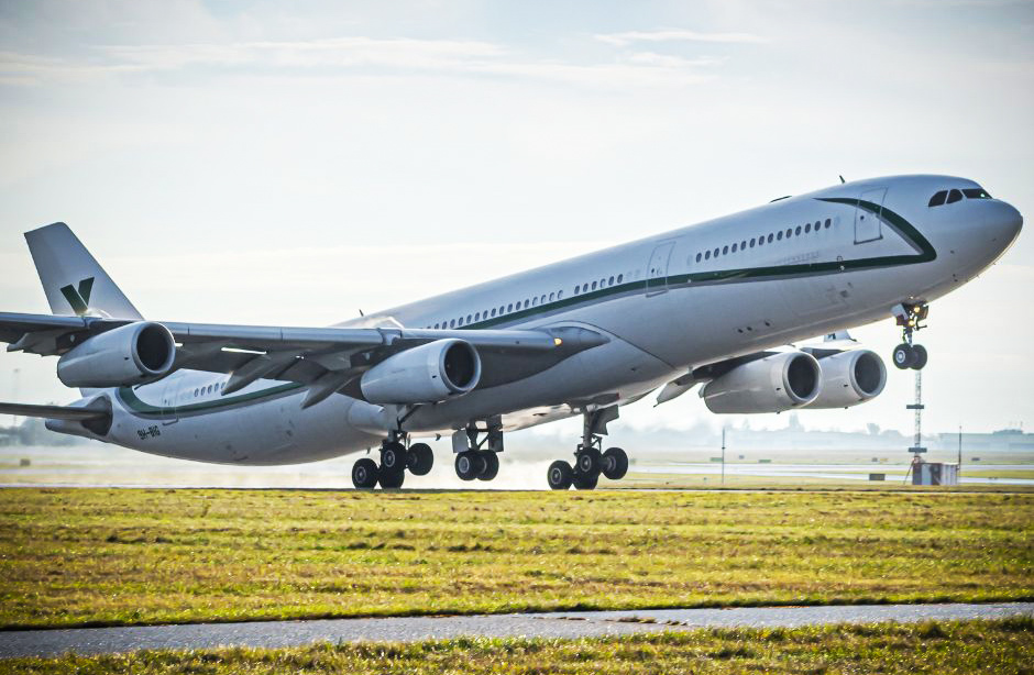 luxury-jet-taking-off