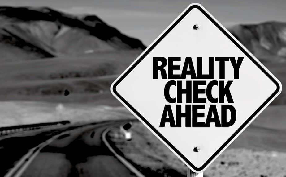 reality check sign