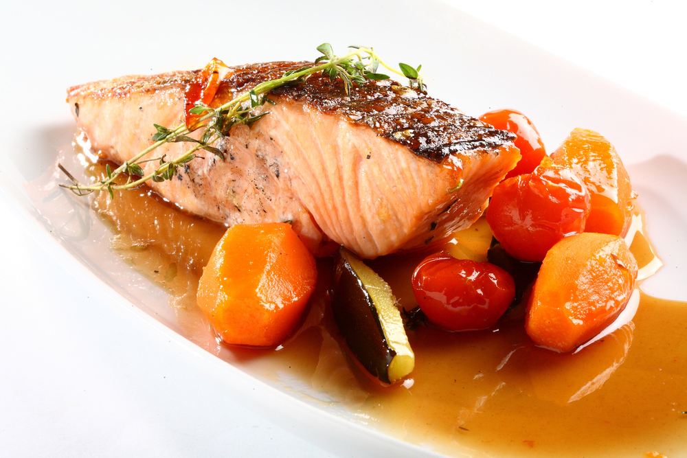 salmon-on-a-plate