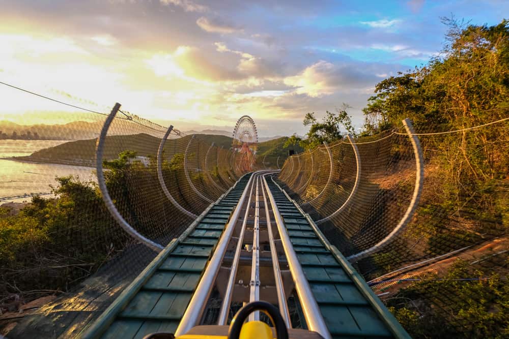 Mountain coaster excursions