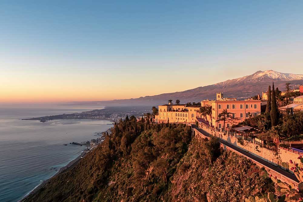 Luxury hotel in Taormina