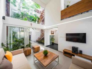 wooden-accent-minimalist-tropical-living-room